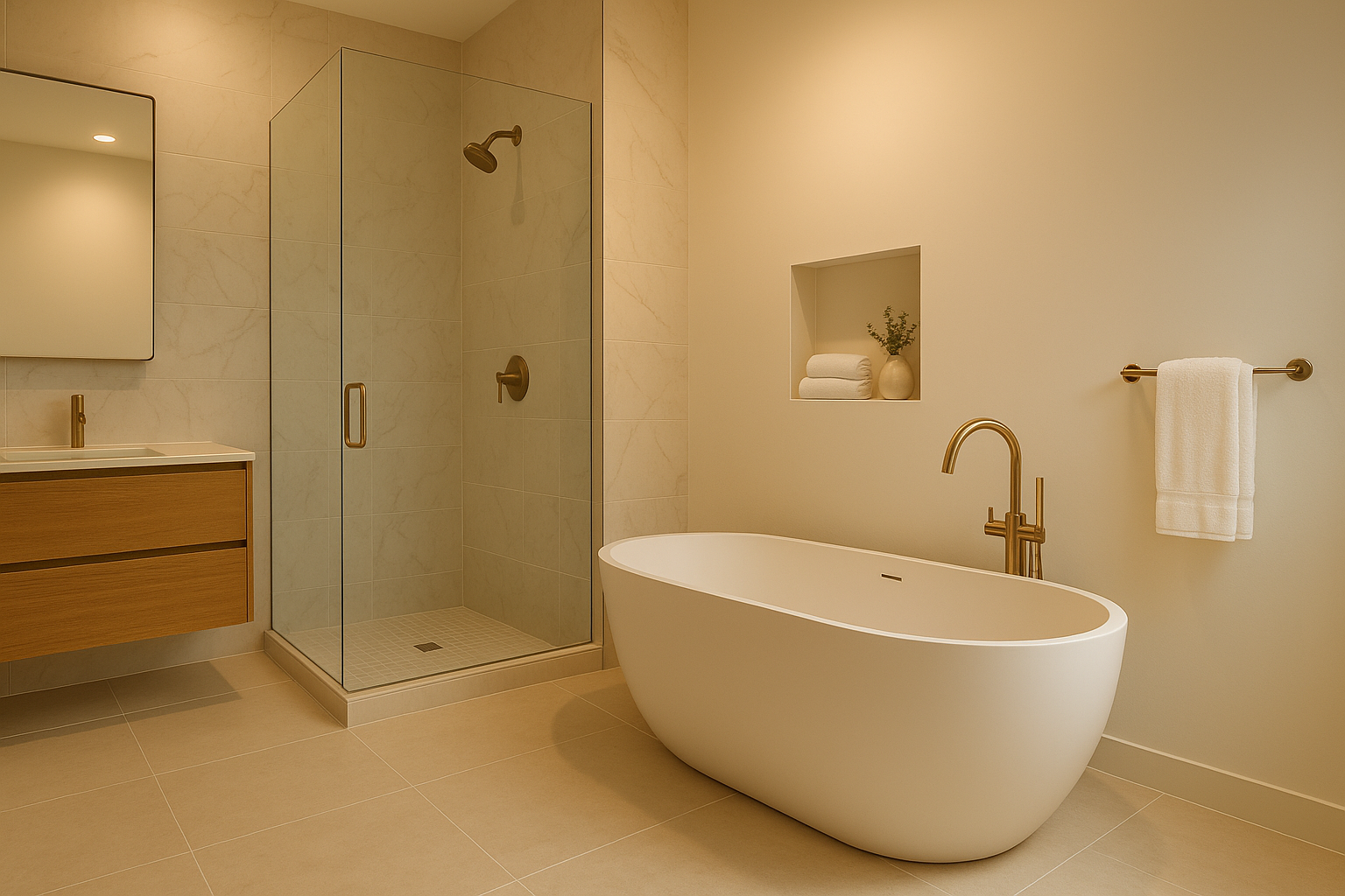 Bathroom renovation by ADM Solutions