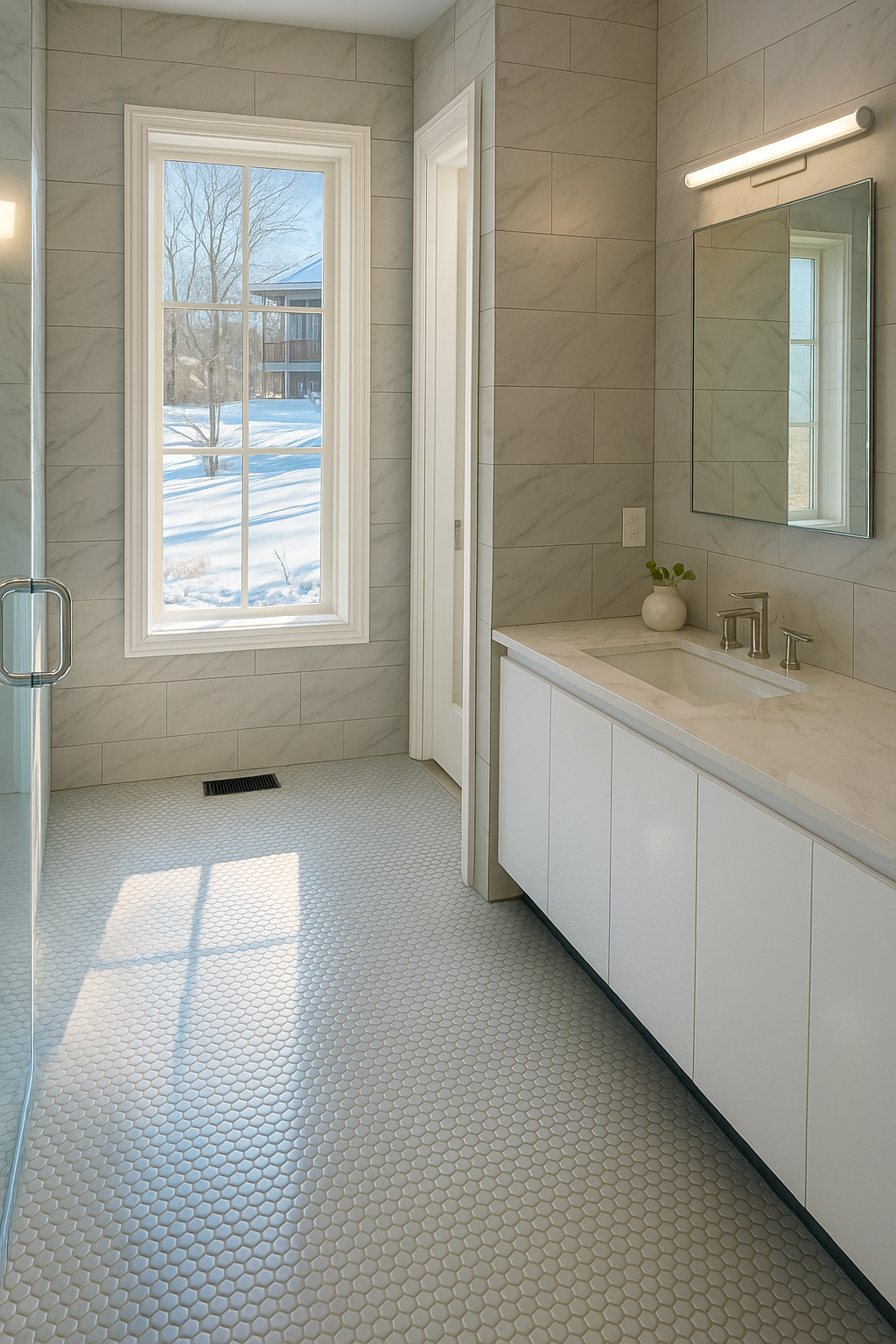 Winter Light & Marble Calm